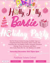 Load image into Gallery viewer, Holly Jolly Barbie Holiday Party
