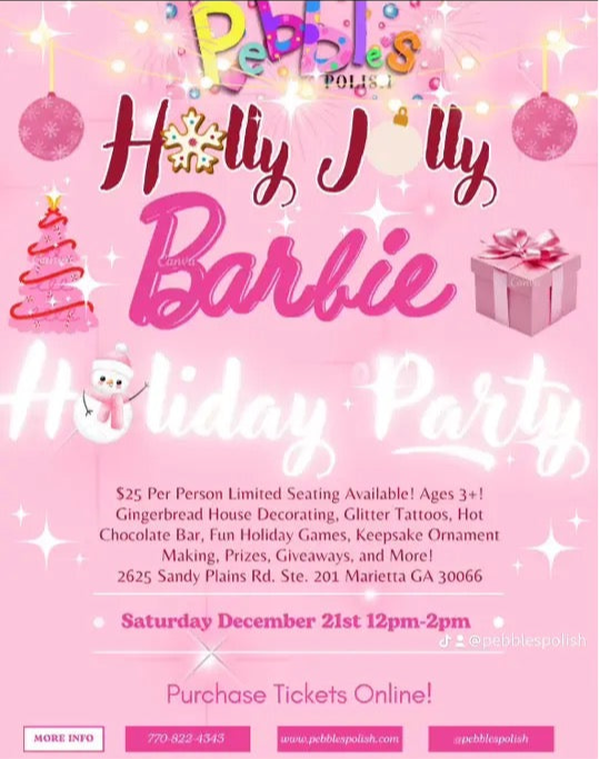 Holly Jolly Barbie Holiday Party