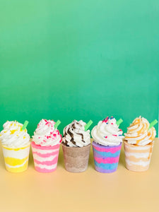Starbucks Inspired Frappuccino Bath Bombs