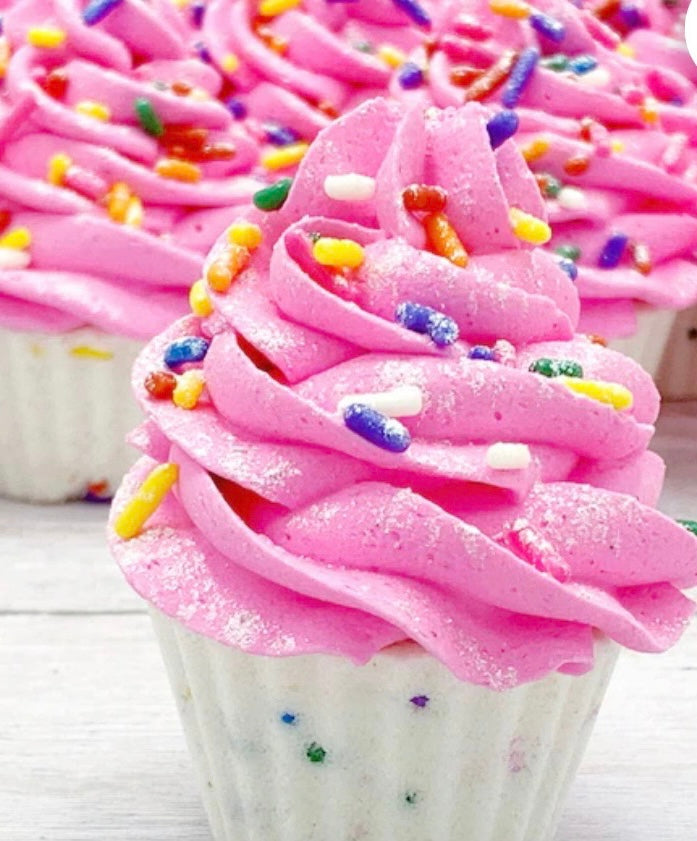 Cupcake Bath Bomb & Bubble Frosting